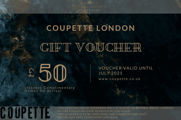 Coupette London Gift Vouchers