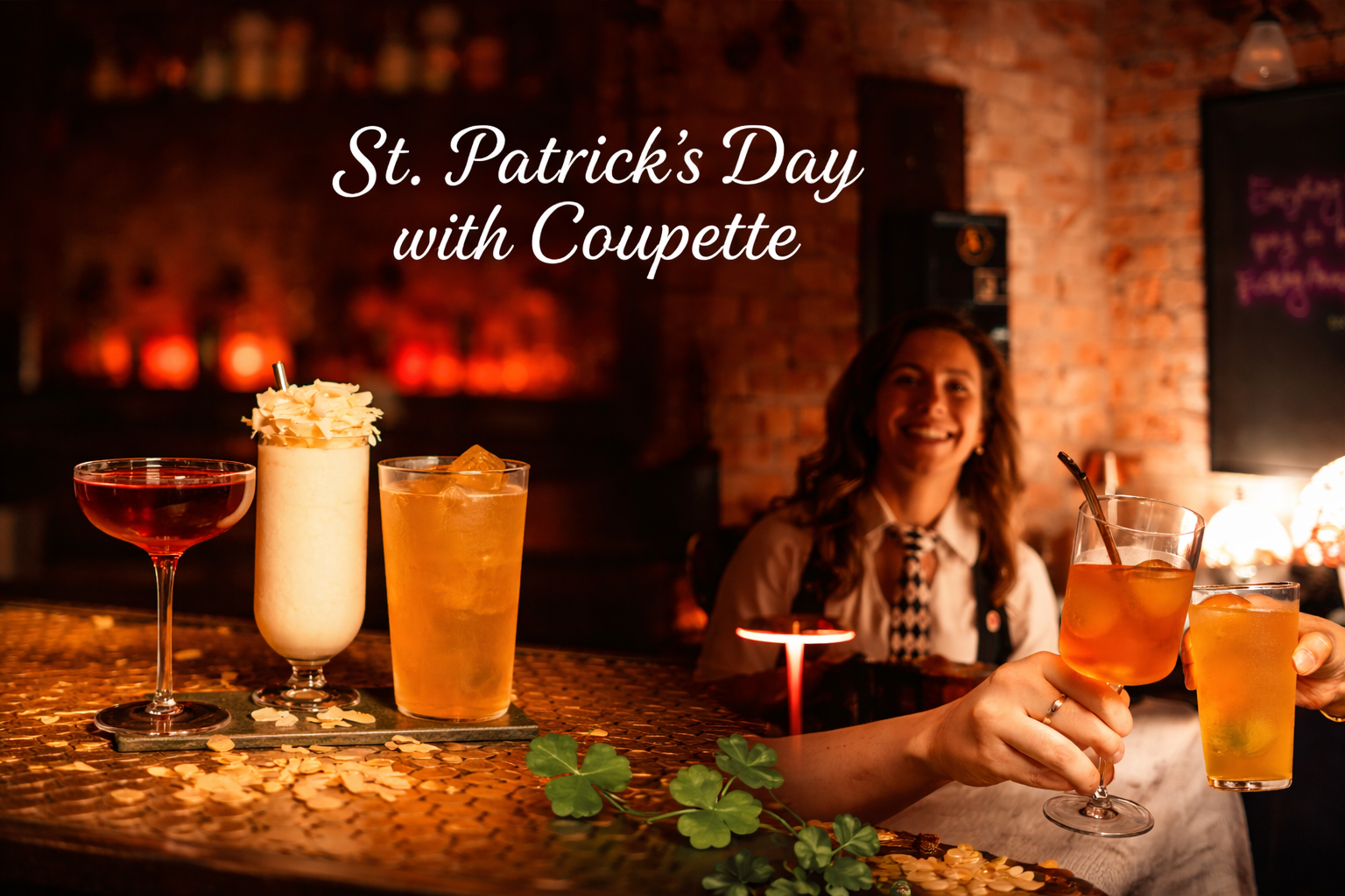 St. Patrick’s Day wih Coupette: Cocktails, Celebrations, and the Irish Spirit Behind the Bar